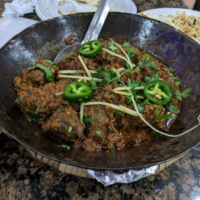 Seekh Kabob Karahi.